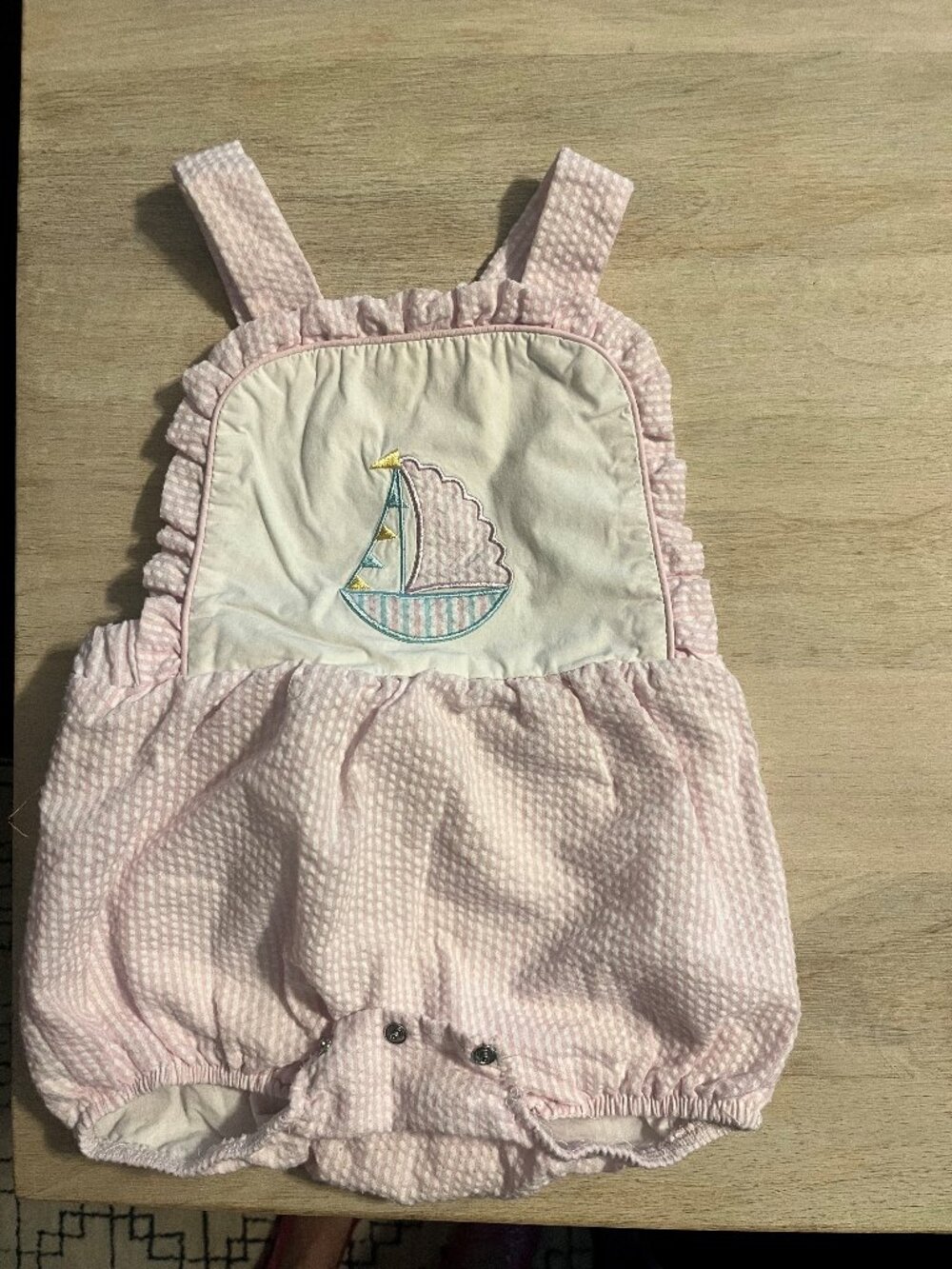 Stitchy Fish 24 month Girls - Pink Sailboat Bubble